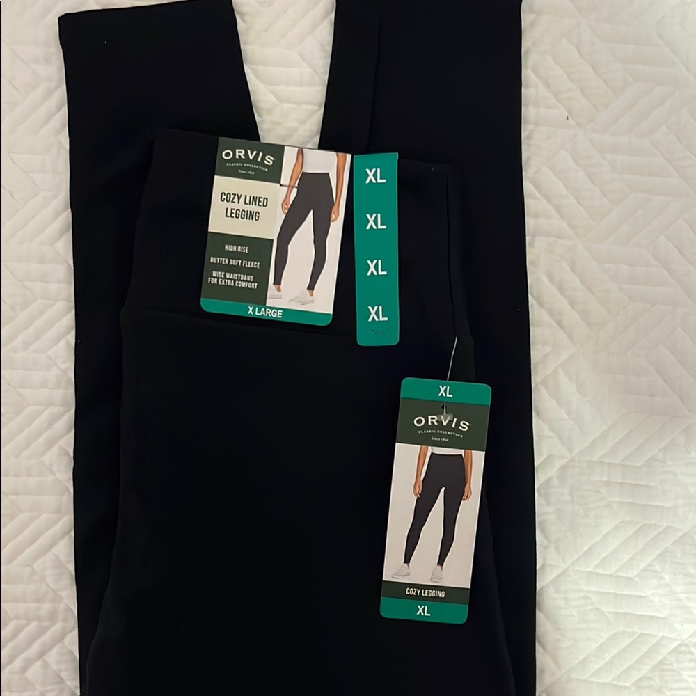 Orvis Black Stretch Leggings